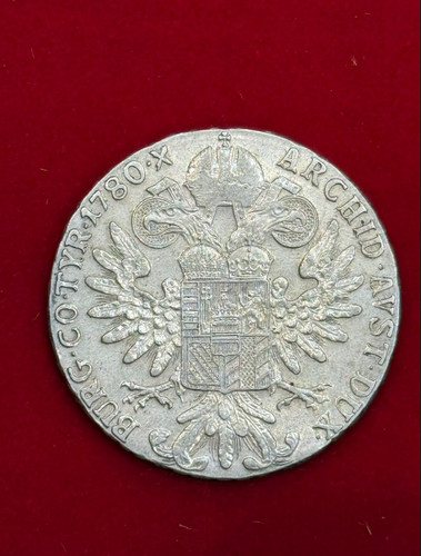 Moneta argento 1780 - 1780, sf