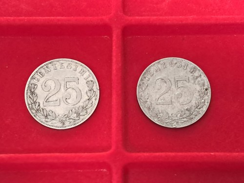 Regno italia 25 centesimi - regno,