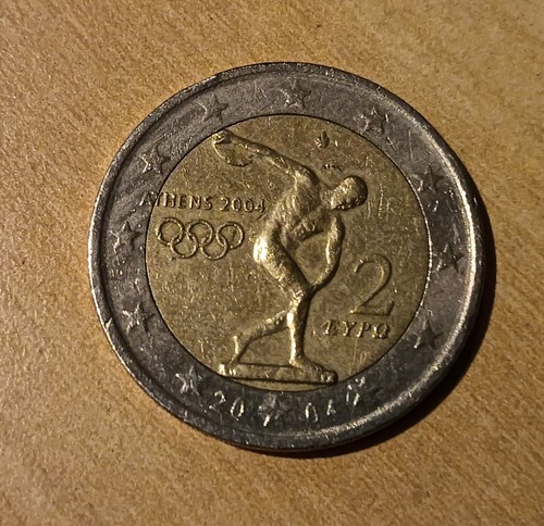 Moneta euro rara - moneta, 2