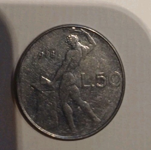 Moneta lire 1978 vulcano - moneta,