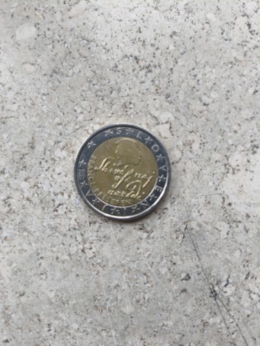 Moneta euro rara - 2, slovenia