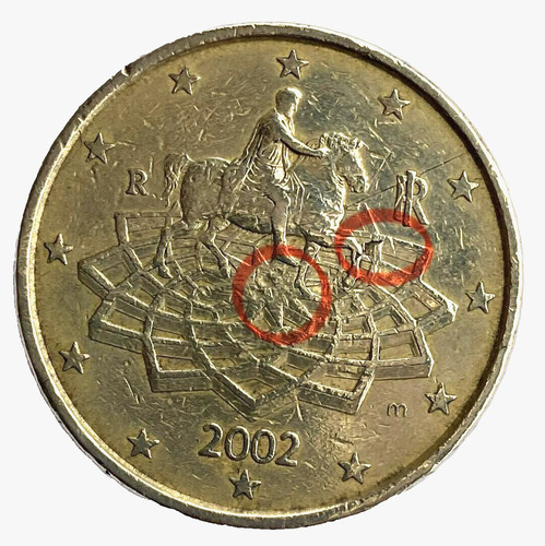 Moneta rara usata cent - usata, 50