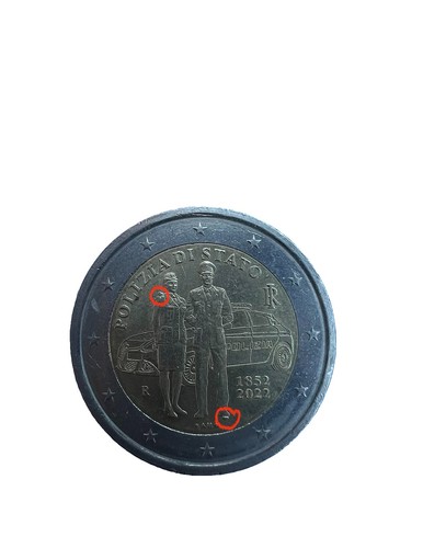 Rara moneta euro - 2, di