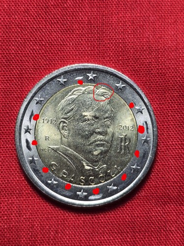 Moneta euro commemorativa - moneta, da
