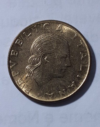 Moneta 200 lire 1977 - moneta,