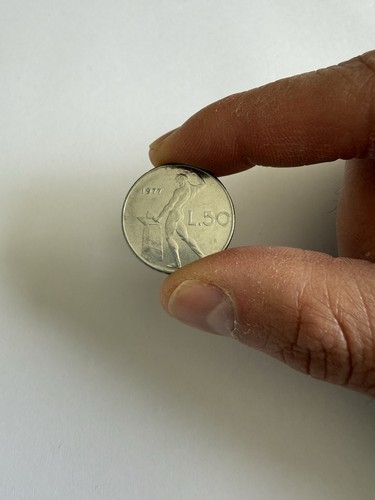 Moneta rara 50lire anno - rara,