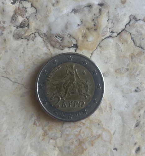 Moneta euro rara - da, 2