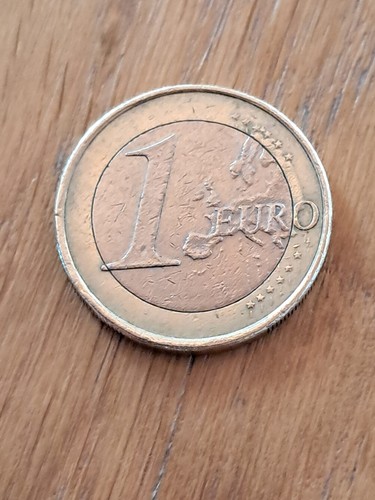 Moneta euro rara spagna - da, 1