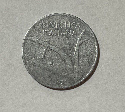 Moneta lire del 1953 - lire,
