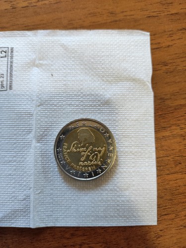 Moneta due euro rara - moneta, da