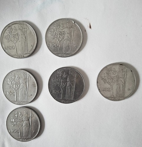 Monete 12x100 lire - monete,