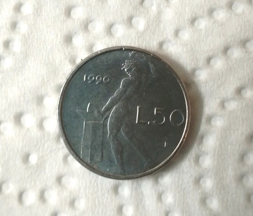 Moneta lire piccole - moneta, italia