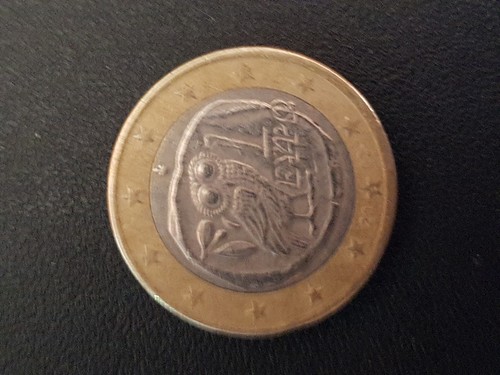 Moneta euro rare grecia - ,