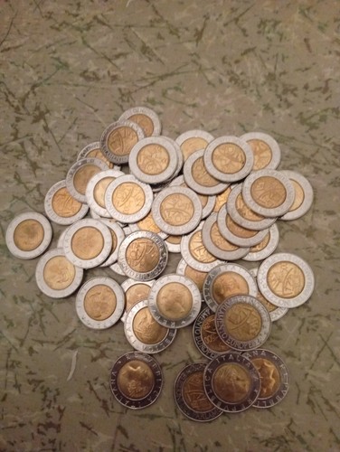 Lotto monete 500 lire - 500,