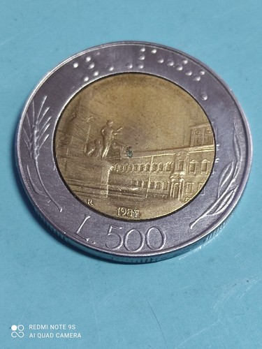 Moneta 500 lire - 500,