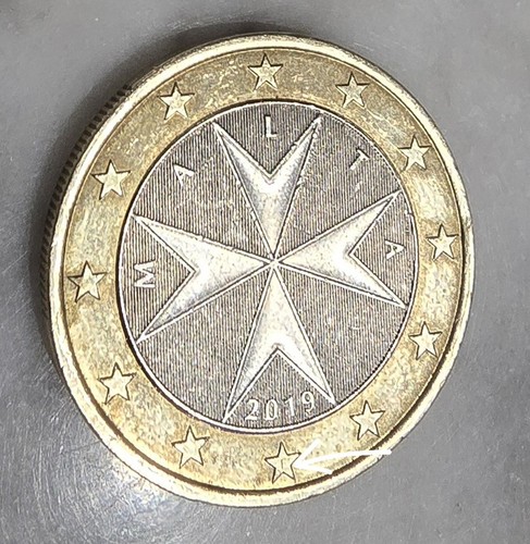 Moneta rara euro malta - da,