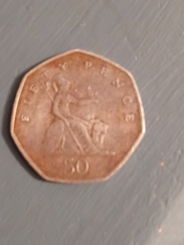 Rarissima moneta 50p - rarissima, da